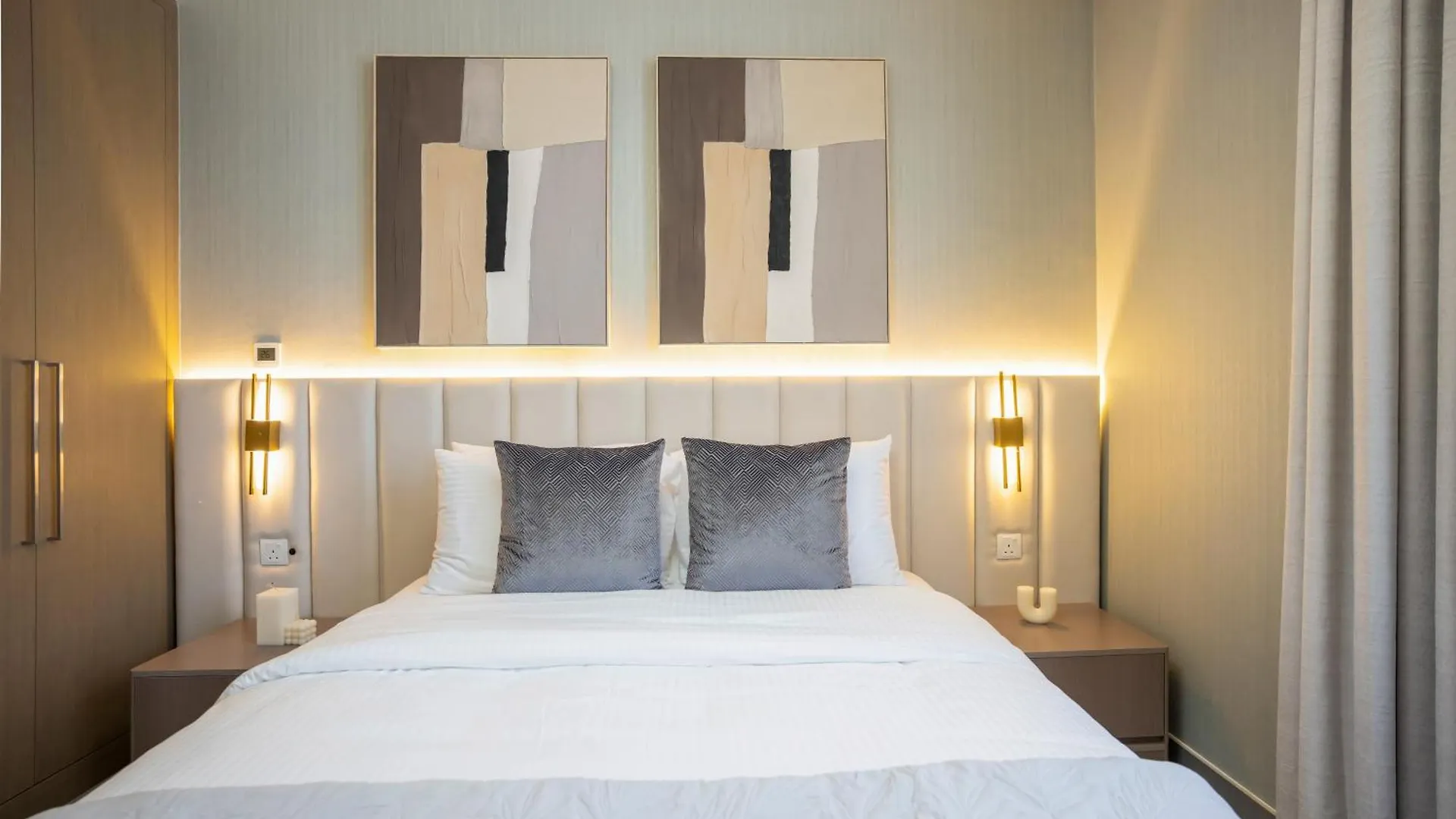 度假居 Dubai Creek Harbor Tower 2 - Premium Three Bedroom 阿拉伯联合酋长国