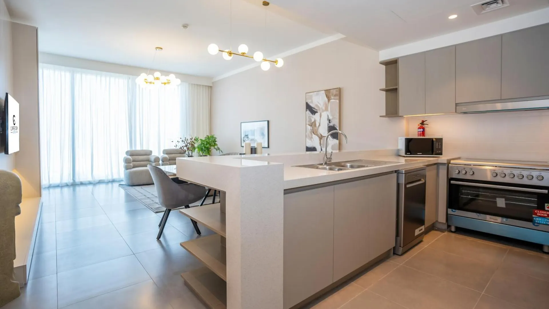Dubai Creek Harbor Tower 2 - Premium Three Bedroom 度假居