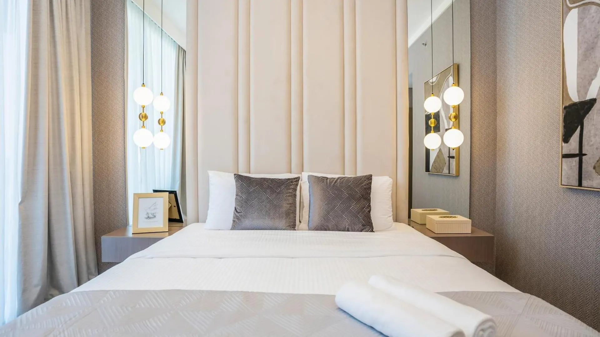 Dubai Creek Harbor Tower 2 - Premium Three Bedroom 度假居