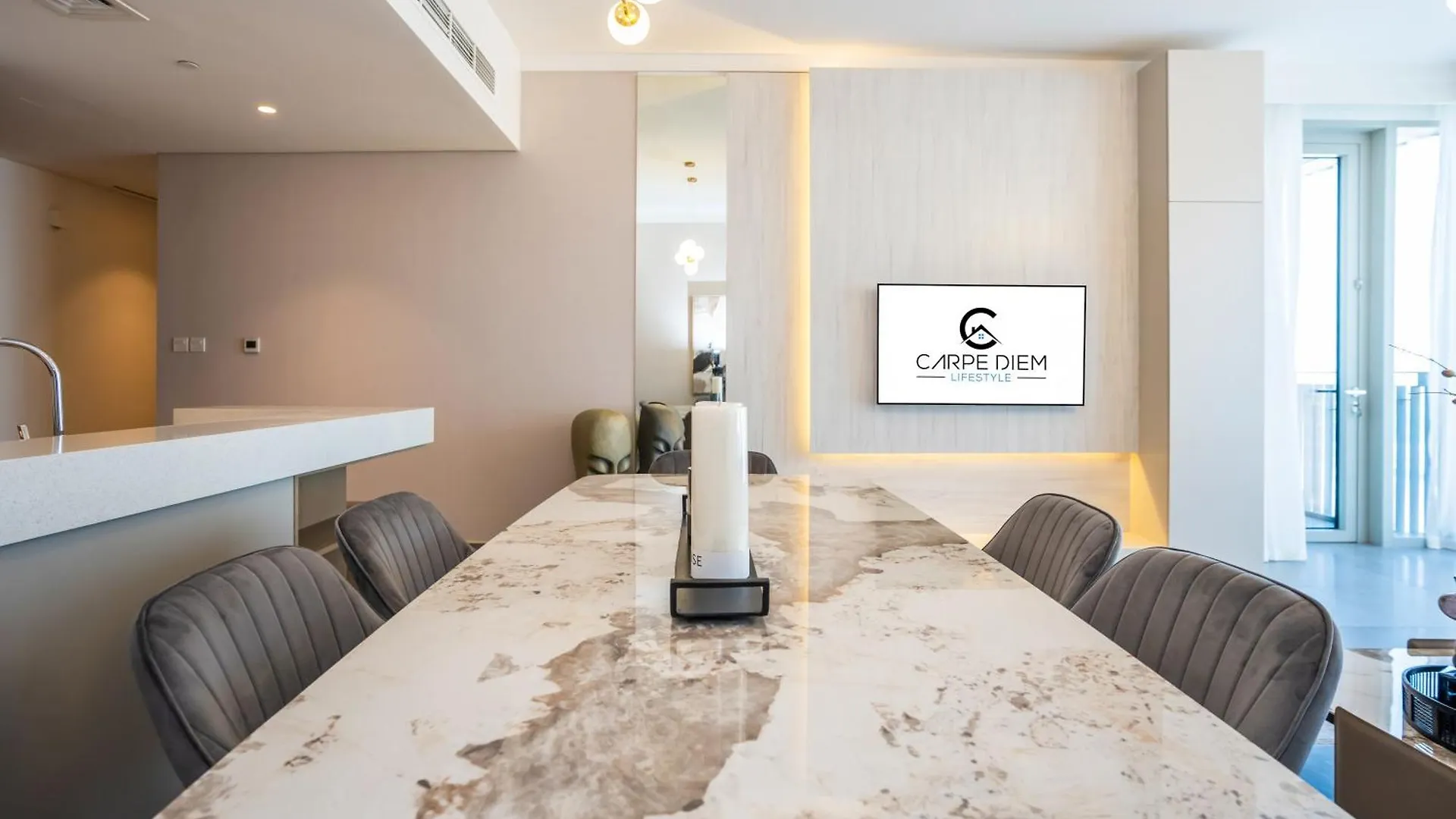 度假居 Dubai Creek Harbor Tower 2 - Premium Three Bedroom